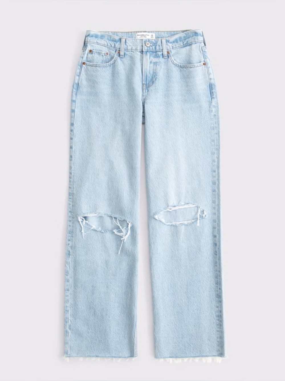 Abercrombie The Slouchy Jean Mid Rise Curve Love Size 28 short